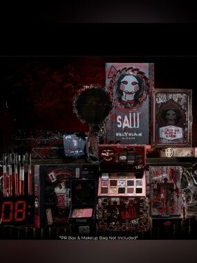 Saw X Glamlite 5 Piece Makeup Collection Limited Ed BRAND NEW